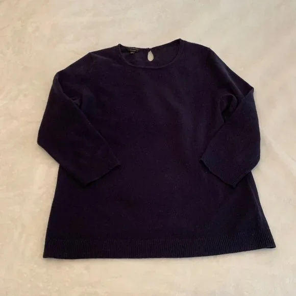 Cashmere Talbots Wool Sweater Vintage Talbots Petites Silk